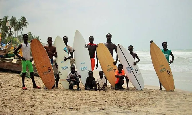 kokrobite beach accra, ghana