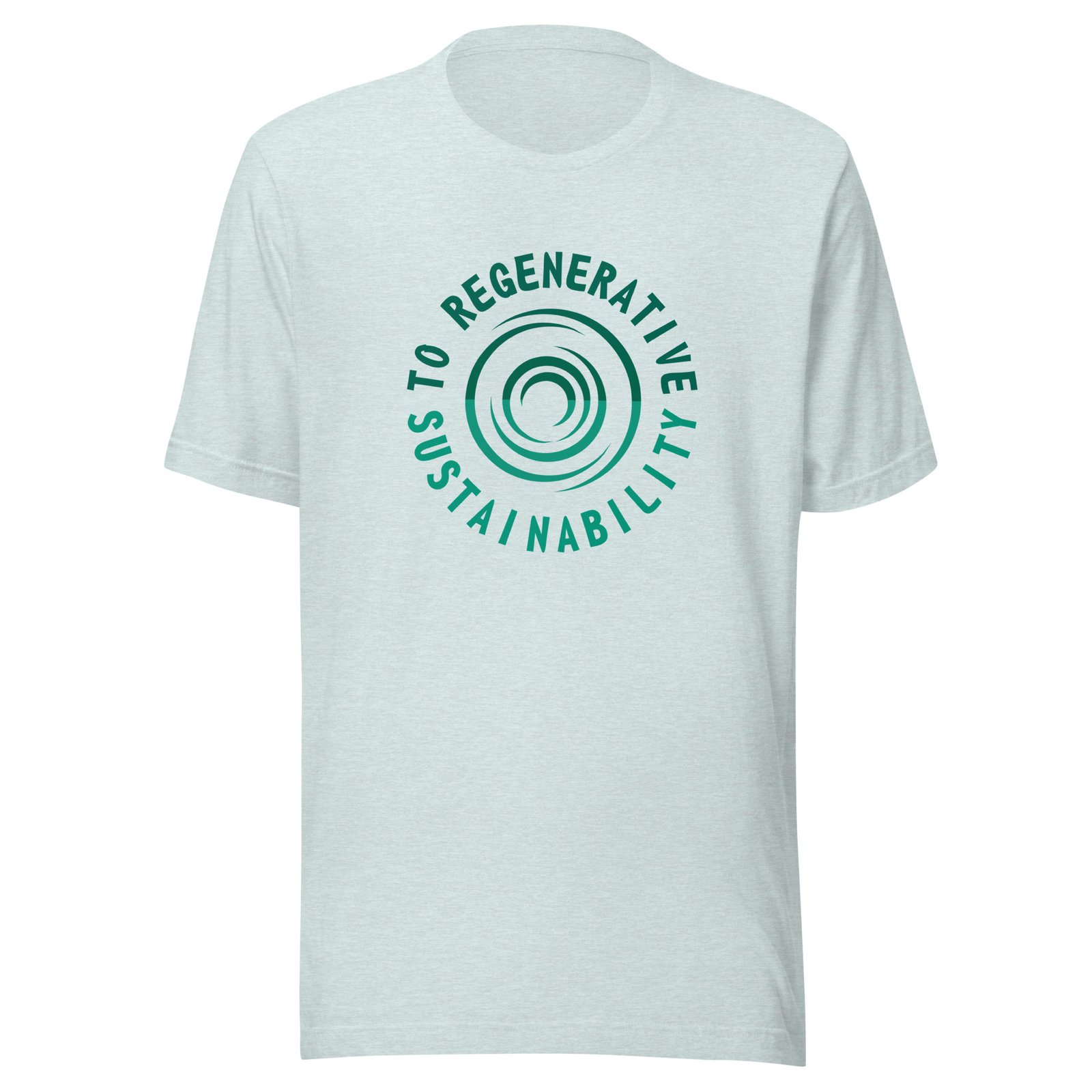sustainable to regenerative t-shirt