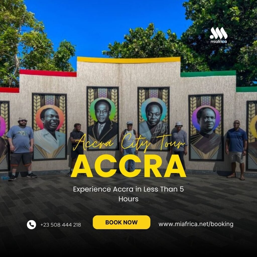 The Kwame Nkrumah Mausoleum, accra city tour