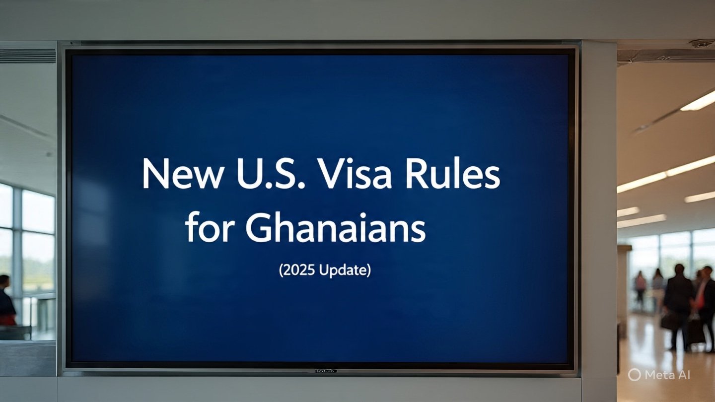 new u.s. visa rules for ghanaians (2025 update) New U.S. Visa Rules for Ghanaians (2025 Update)